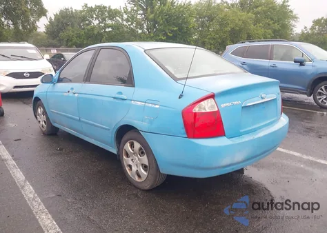 2006 Kia Spectra Ex/Lx/Sx z USA, uszkodzony, nr VIN KNAFE122965344600